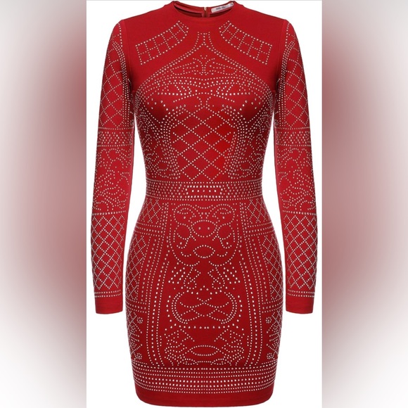 Sequin Body Con Dress - Picture 2 of 2